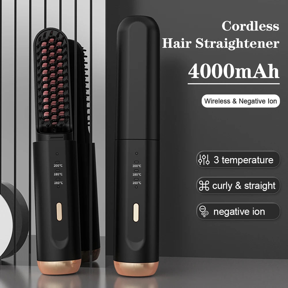 Lisseur Barbe Sans Fil — Haute Performance