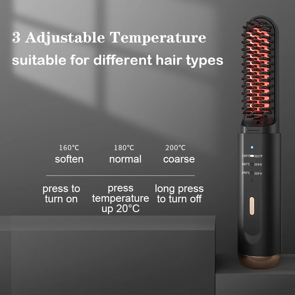 Lisseur Barbe Sans Fil — Haute Performance