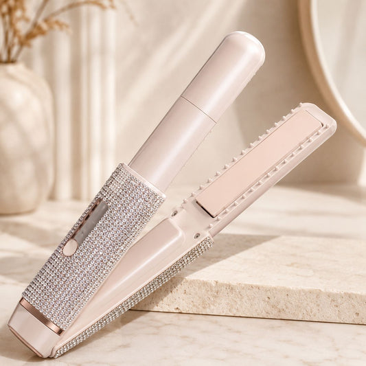 2 in-1 Cordless Straightener & Curler — Diamond Edition